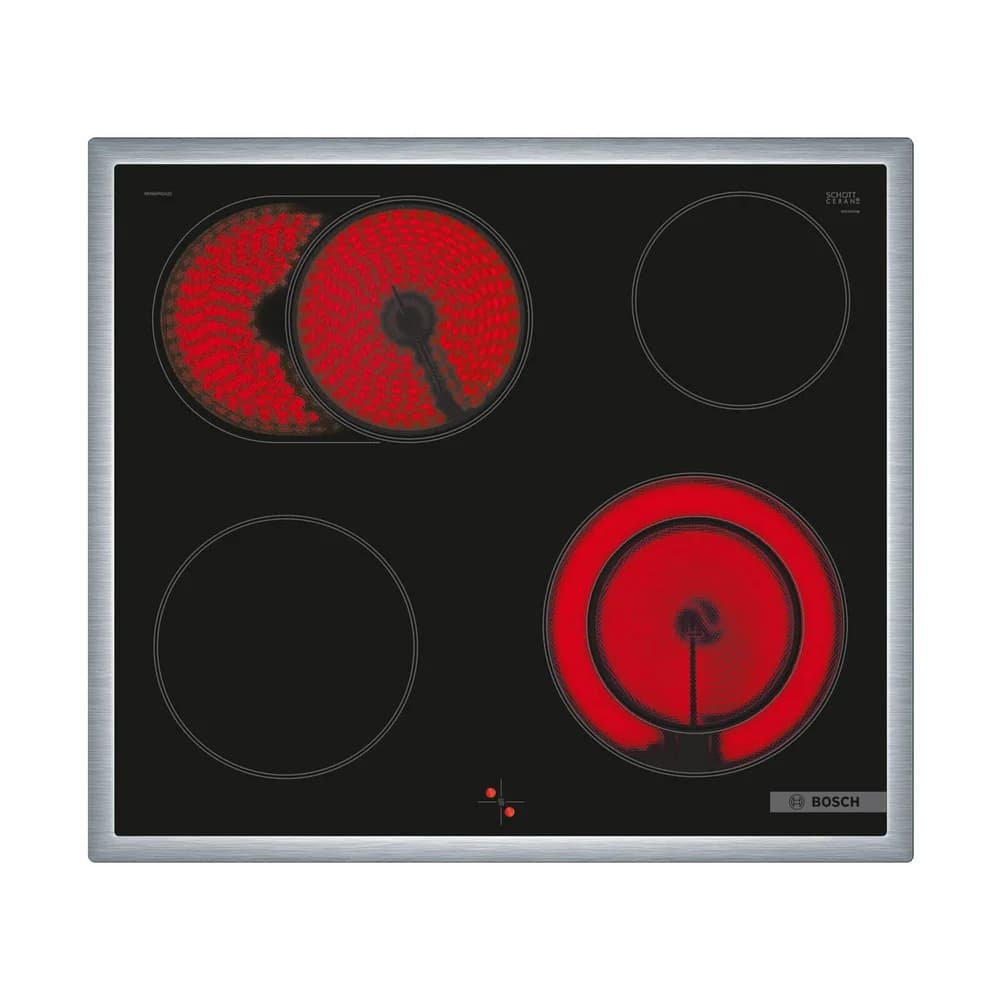 Bosch Serie 4 NKN64RGA2E Kochfeld Schwarz Integriert 60 cm Keramik 4 Zone(n)