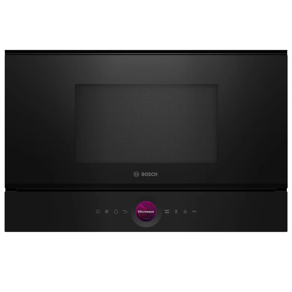 Bosch Serie 8, Einbau-Mikrowelle, Schwarz, BEL7321B1