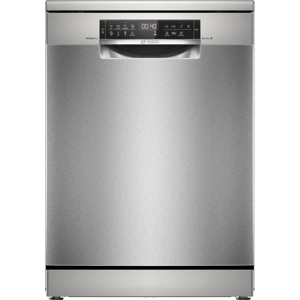 Bosch Hausgeräte Serie 6 SMS6ZCI16E, Geschirrspüler Freistehend, Silber