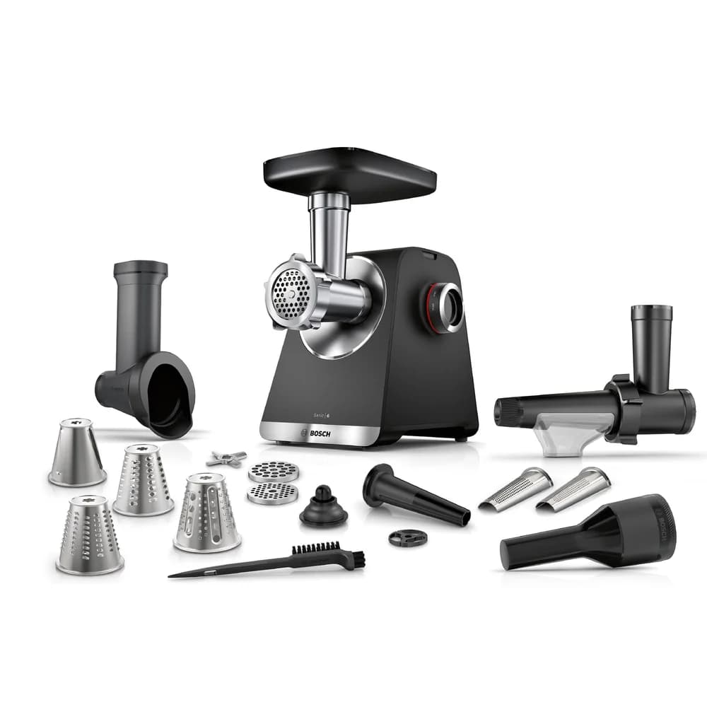 BOSCH MFWS660B Multipower Serie 6 Fleischwolf 2100 Watt Schwarz