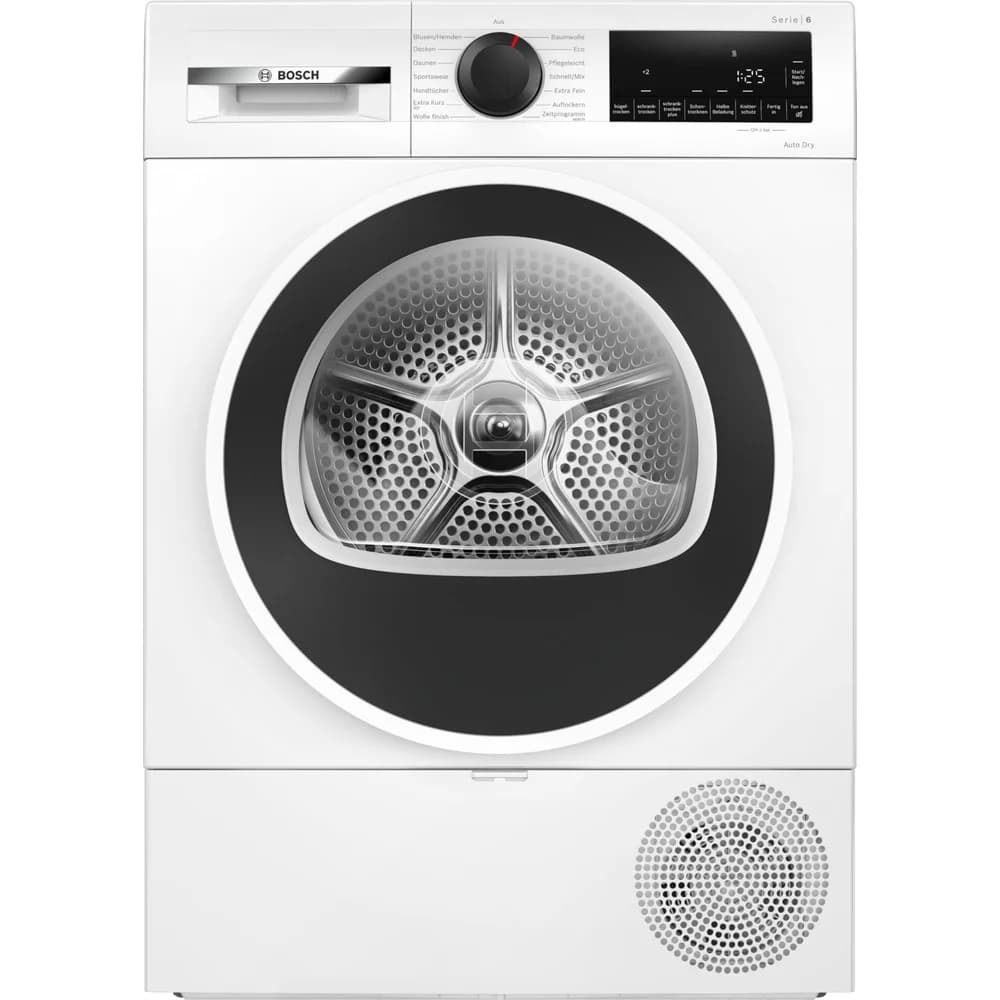 Bosch Serie 6 WQG241001, Wärmepumpentrockner, 9 kg