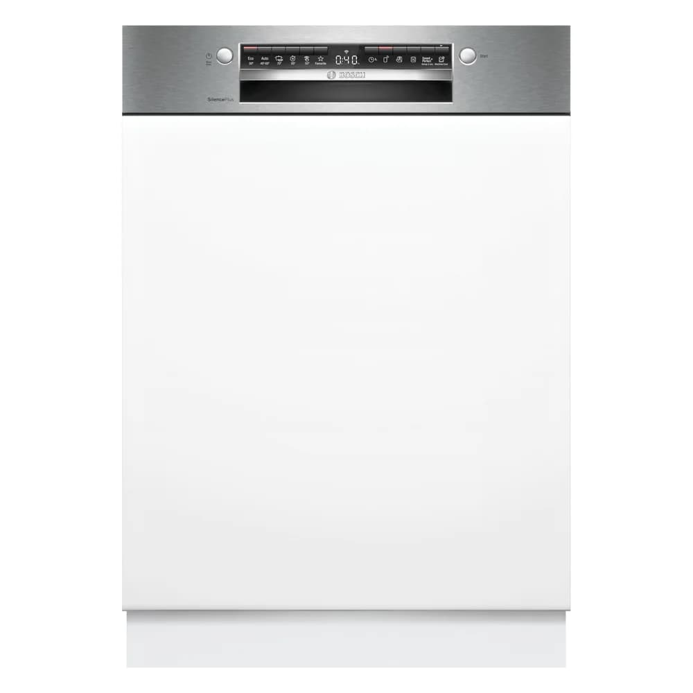 BOSCH teilintegrierbarer Geschirrspüler SMI4EVS08E silberfarben