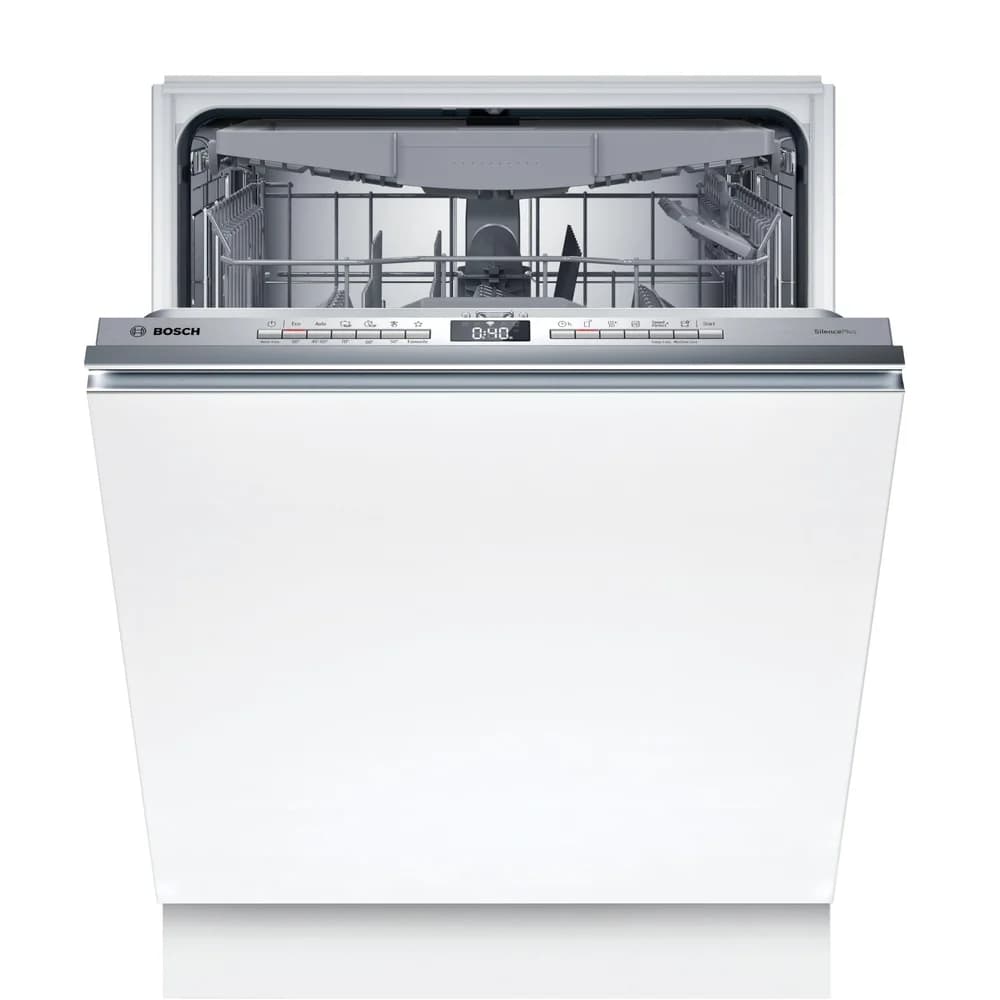 Bosch SMH4ECX28E, Serie 4, Vollintegrierter Geschirrspüler, 60 cm, VarioScharnier für besondere Einbausituationen