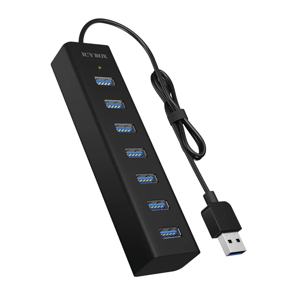 ICY BOX IB-HUB1700-U3 7 Port USB 3.0 Hub