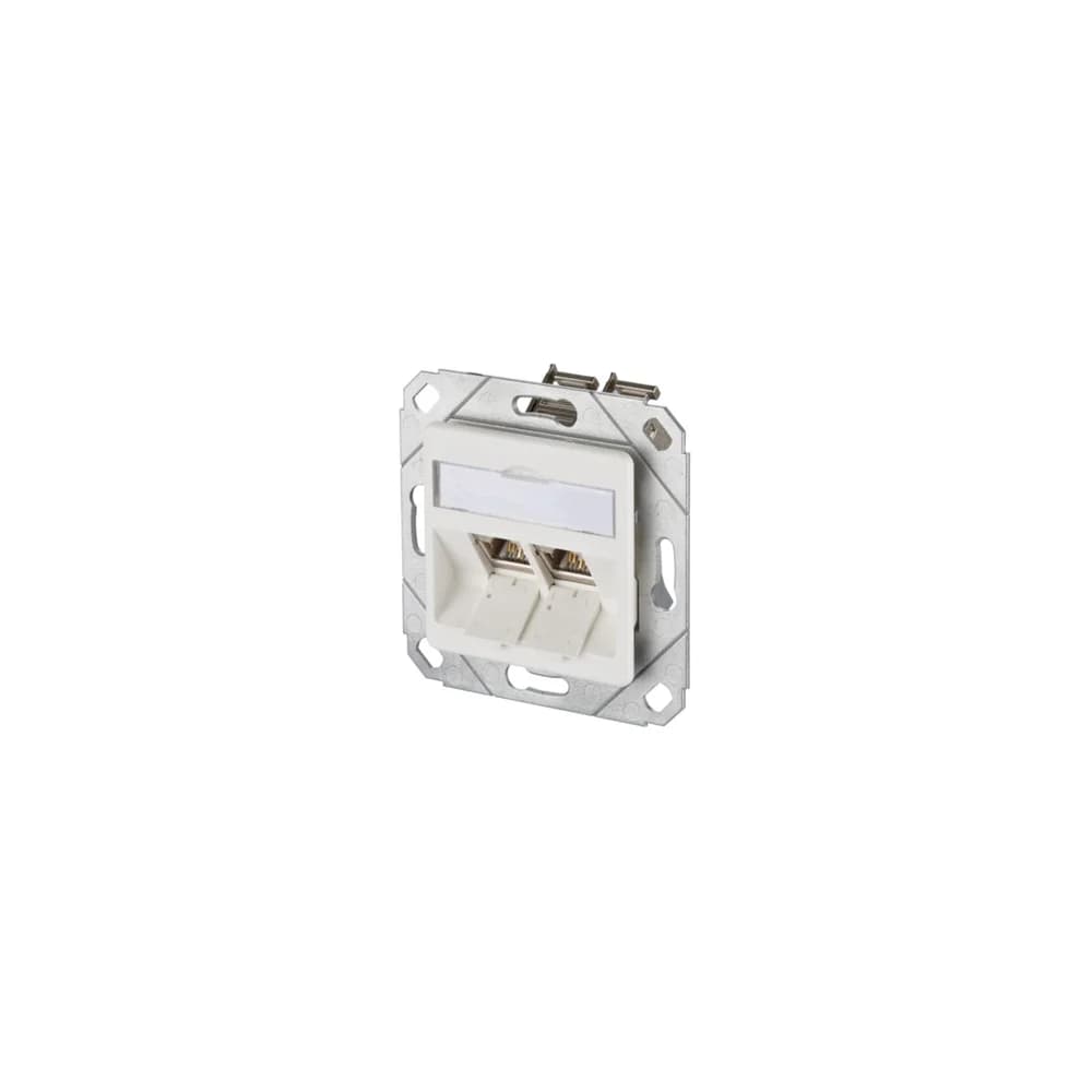 Metz Connect Anschlussdose, Cat.6A TN E-DATmod-2Upk-rws
