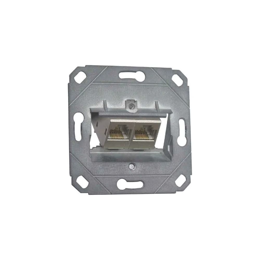 Metz Connect Anschlussdose, Cat.6A TN E-DATmod-2Up0