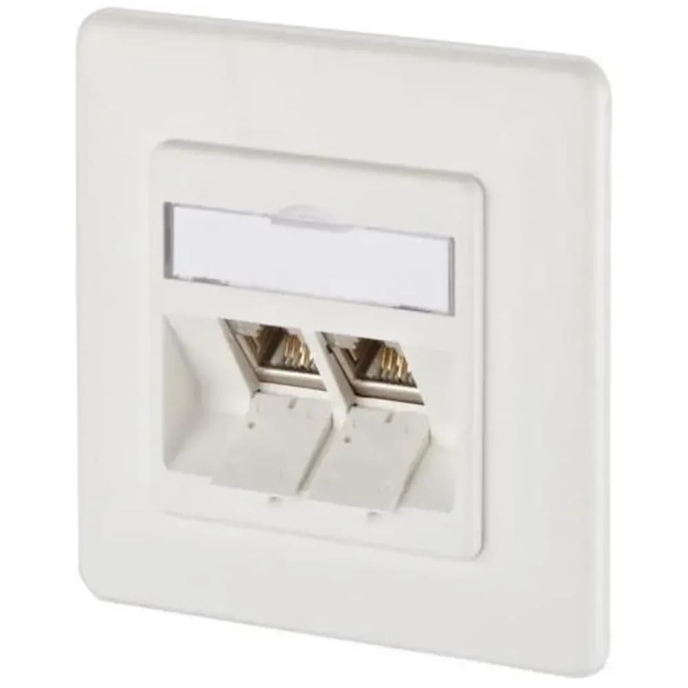 Metz Connect Anschlussdose, Cat.6A TN E-DATmod-2UP-rws