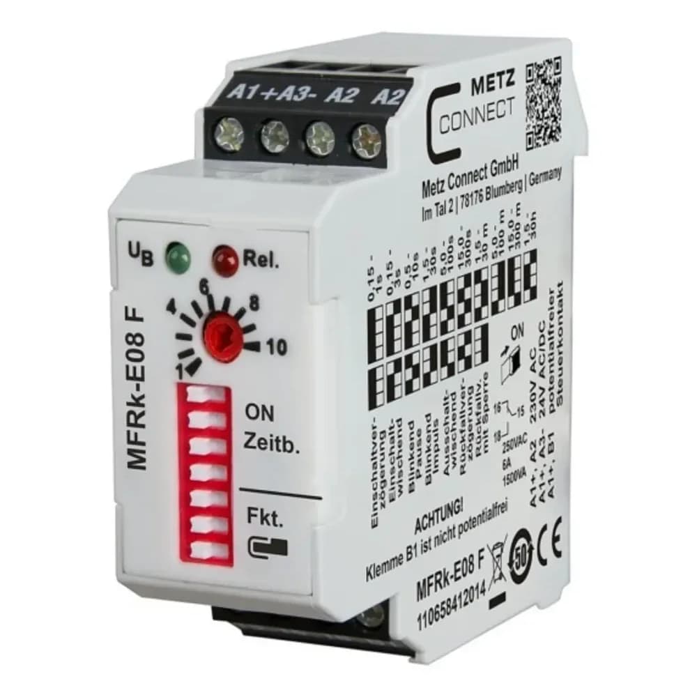 Metz Connect Zeitrelais MFRk-E08 F 230AC24UC