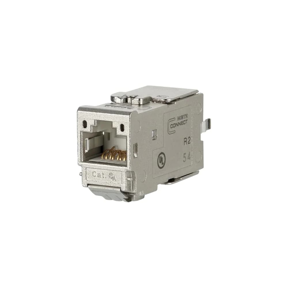 RJ45-Kupplung C6A modul 180°