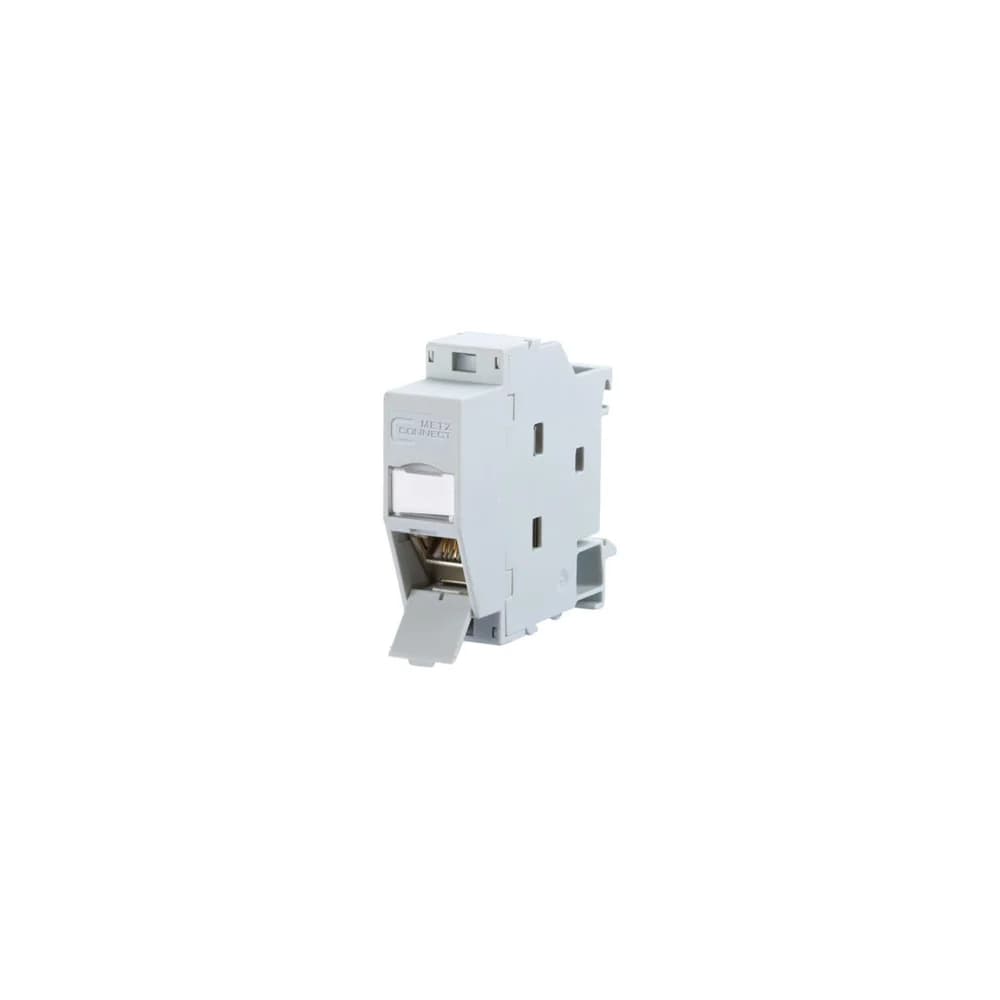 Metz Connect Hutschienenmodul,Cat.6A TN E-DATmod-REGplus
