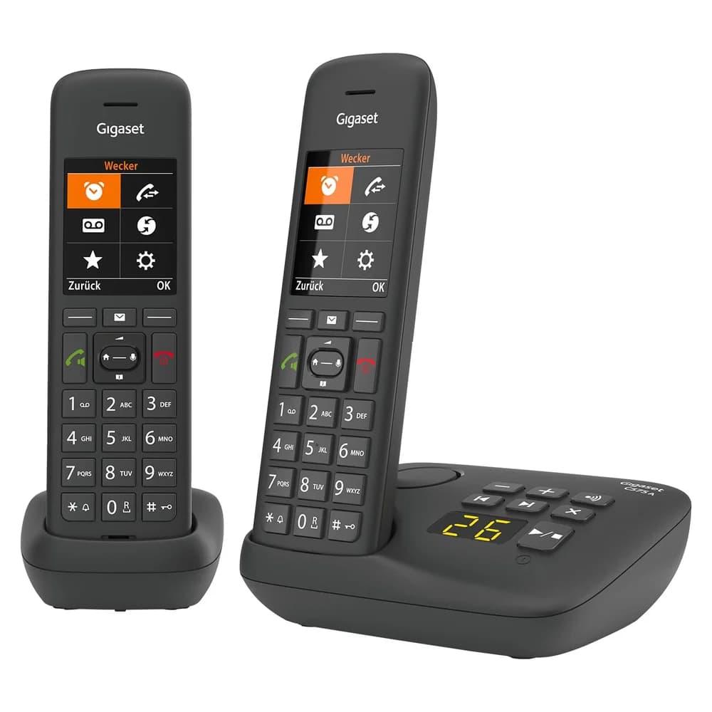 GIGASET C575A Duo schwarz