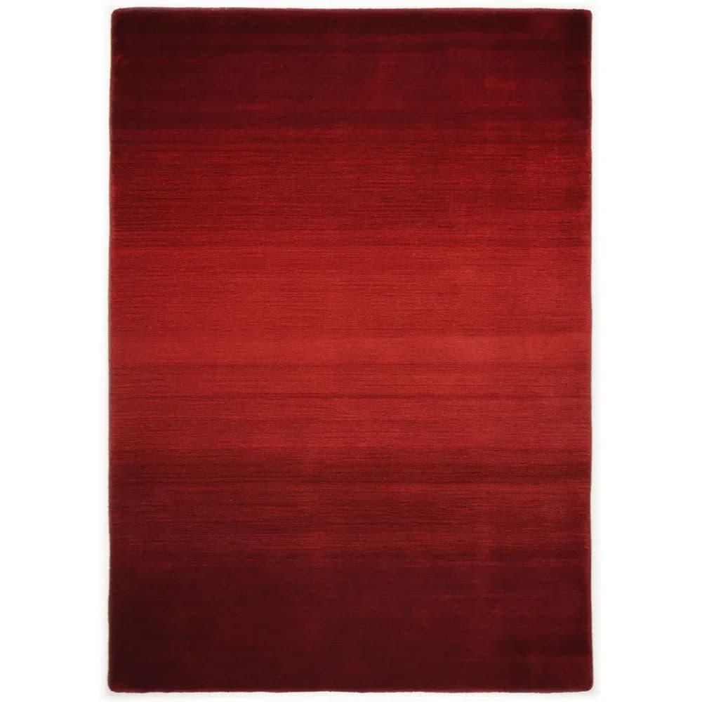 THEKO Wollteppich Wool Comfort , rot , Wolle , Maße (cm): B: 140 H: 1,4