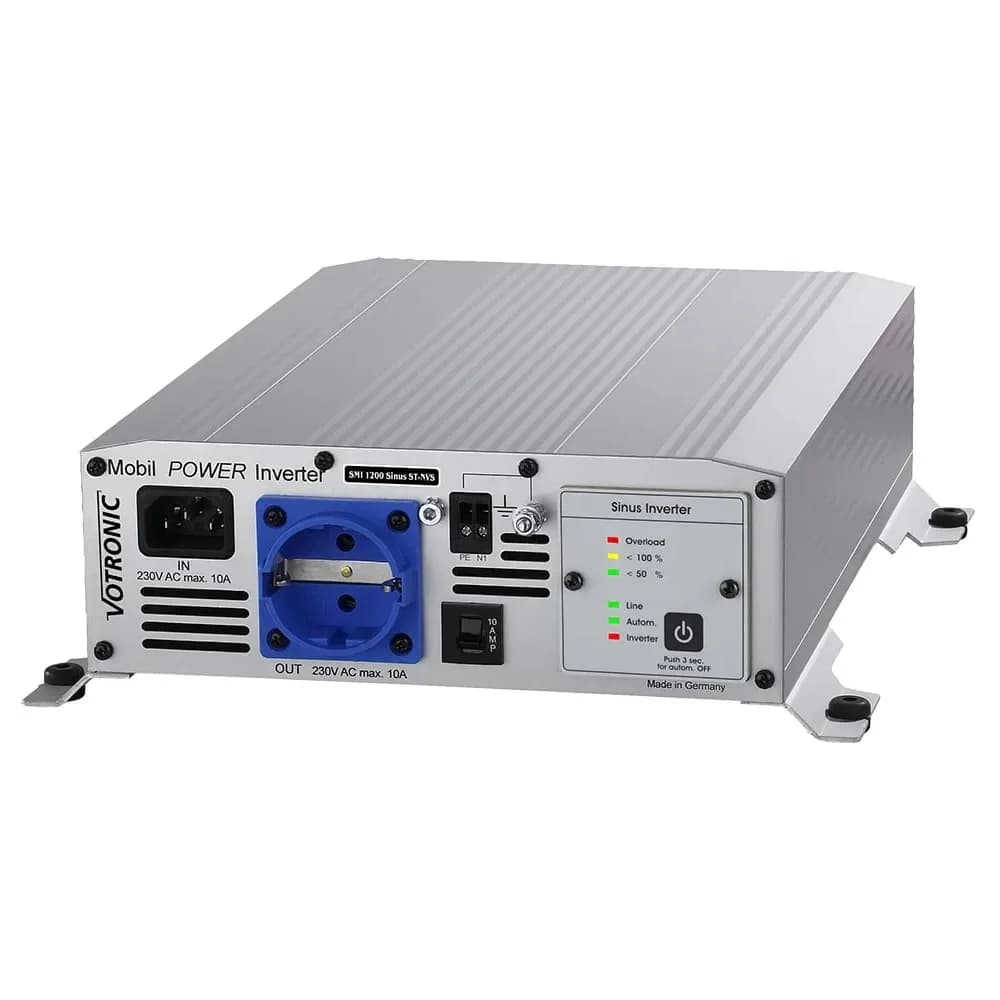 Votronic SMI 1200 ST-NVS MobilePower – Wechselrichter 12V auf 230V 1200W