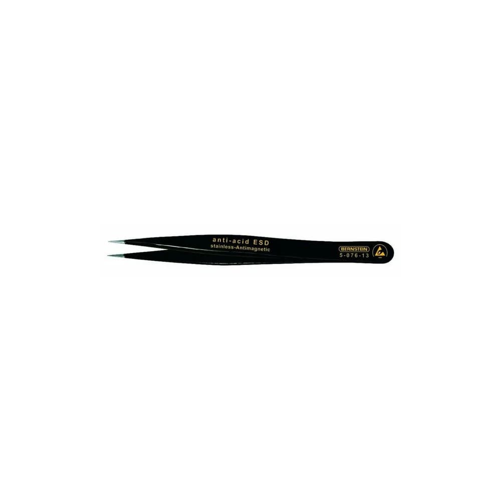 BERN 5 076 13 - Universal-Pinzette, gerade, spitz, 120 mm, ESD