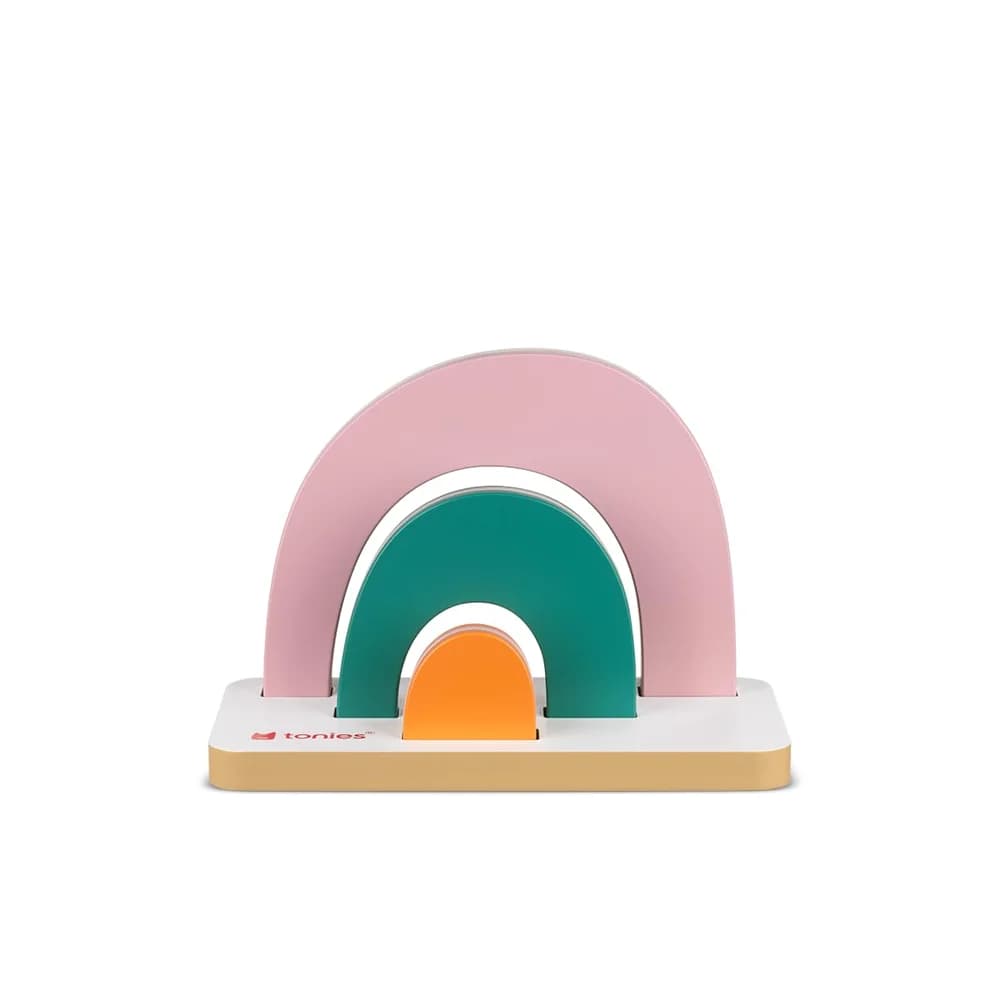 tonies - Ausrüstung - Mini Standregal – Regenbogen