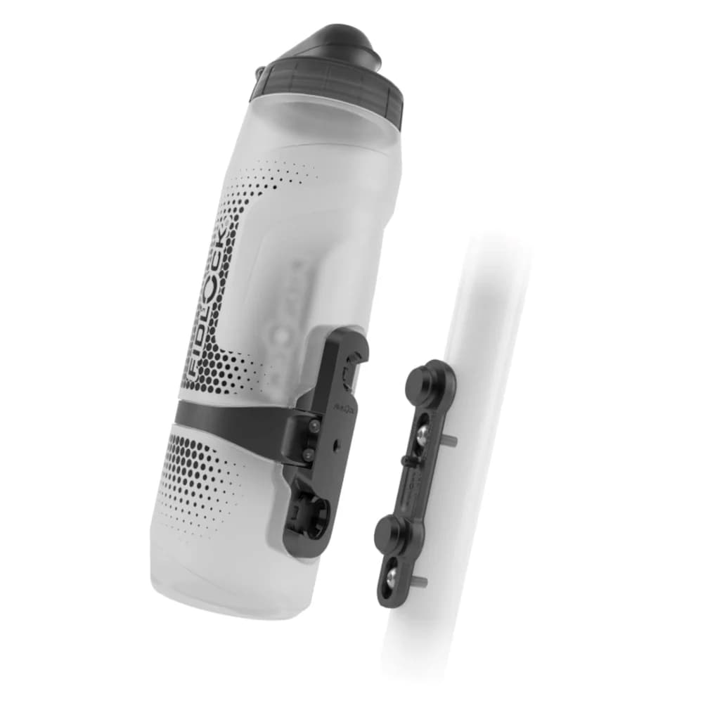 Fidlock Twist Bottle 800 + Bike Base Halterung - STK - transparent clear