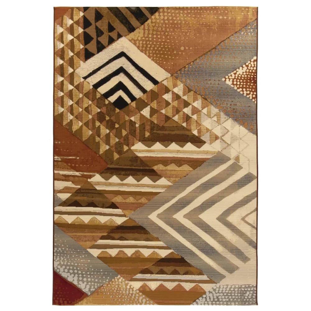 Gino Falcone In- & Outdoorteppich Aurora brown multi 160 x 235 cm