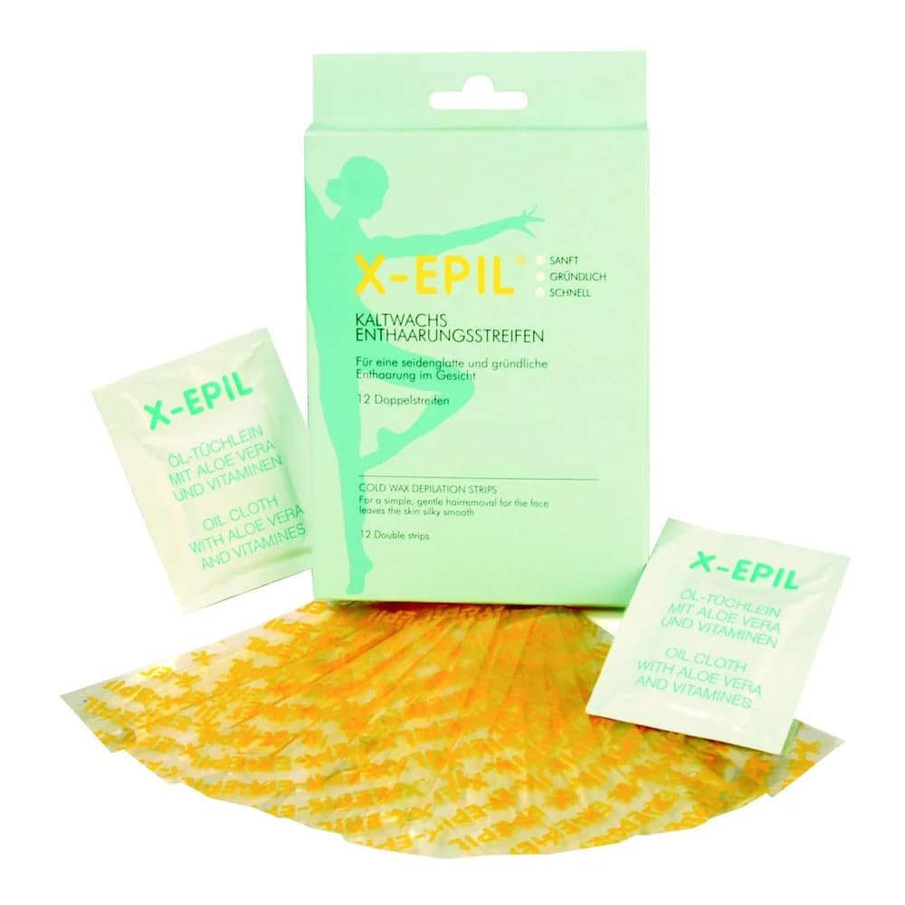 X-Epil Kaltwachs Enthaarungsstreifen