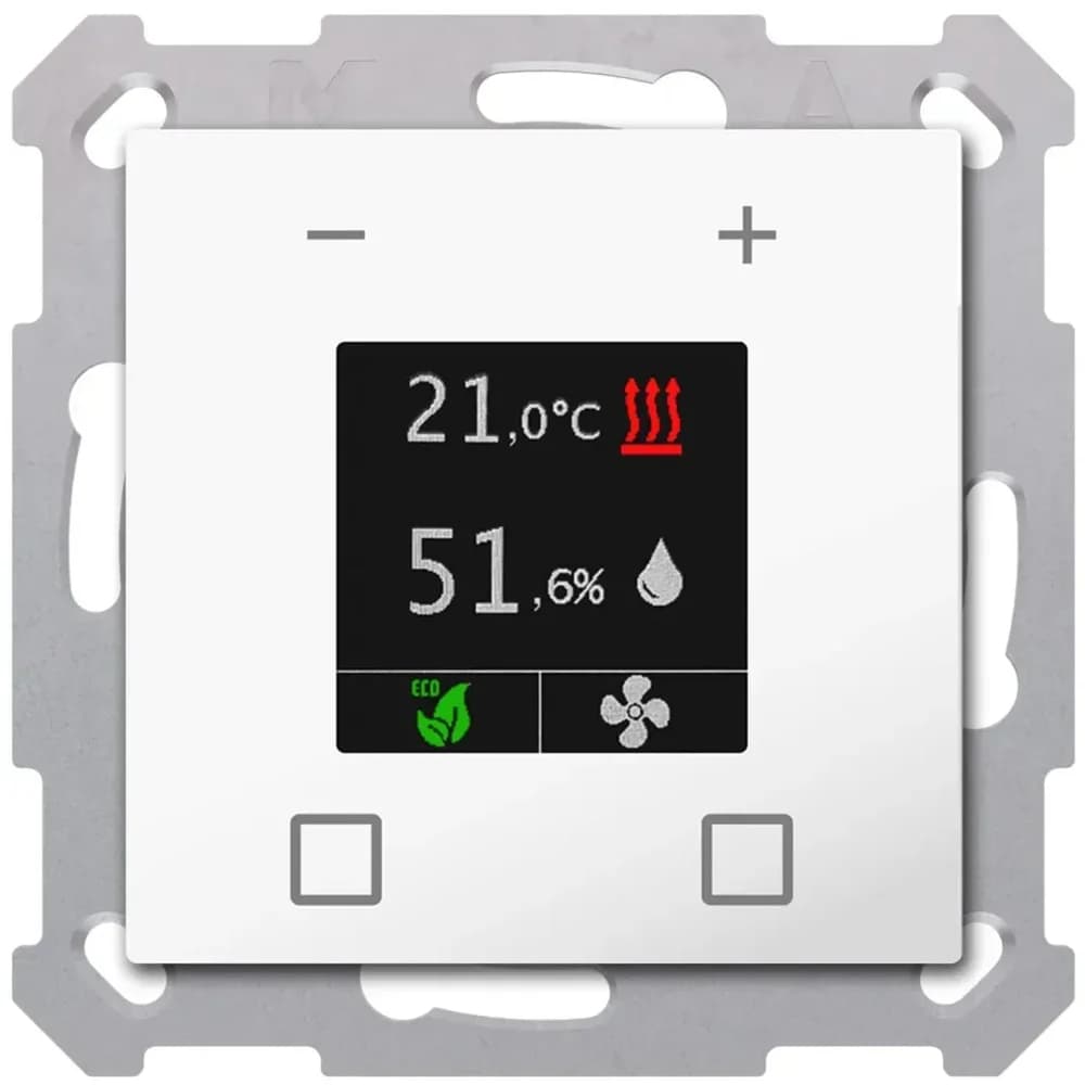 MDT SCN-RTN55S.01 Raumtemperatur-, Thermostat, Weiss