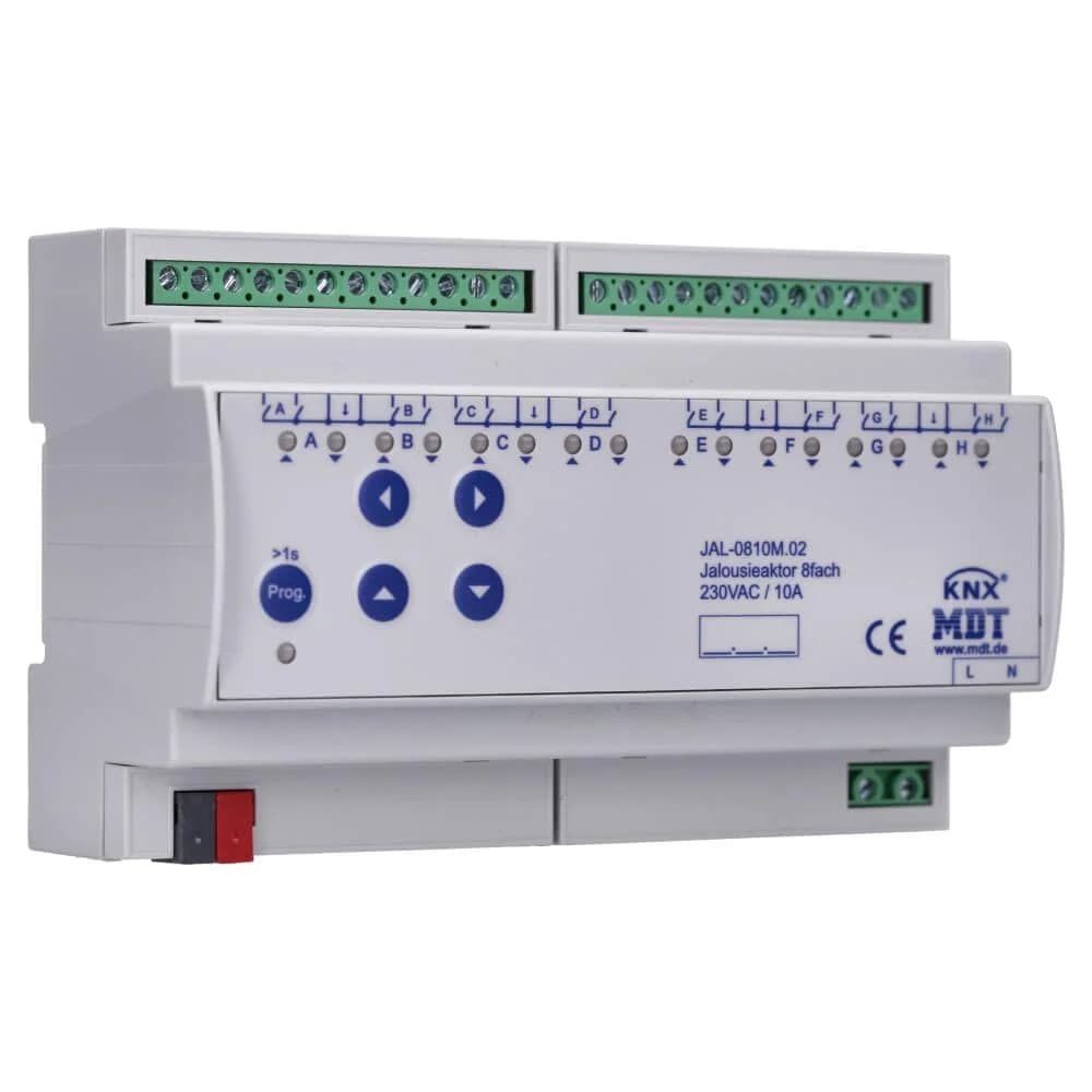 MDT technologies Jalousieaktor 8-fach JAL-0810M.02