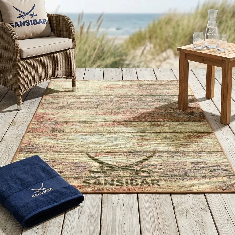 Sansibar In- & Outdoorteppich Rantum Beach SA-029 brown 60 x 100 cm