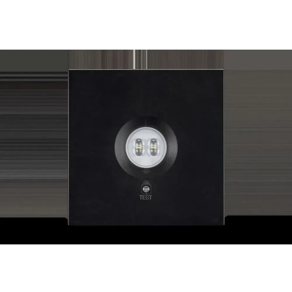 H1 Solutions Sicherheitsleuchte IllusquareAT3Hblack