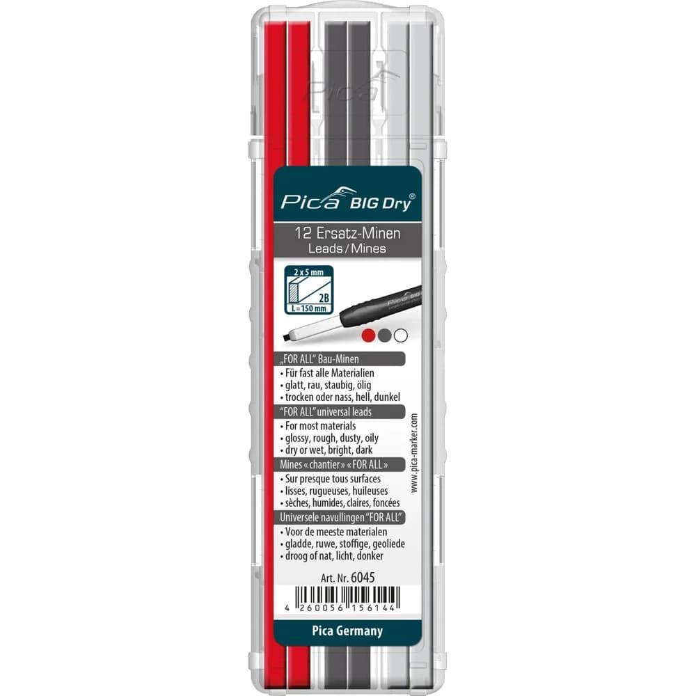 Pica-Marker BIG DRY Minen-Set 6045 (VE12)