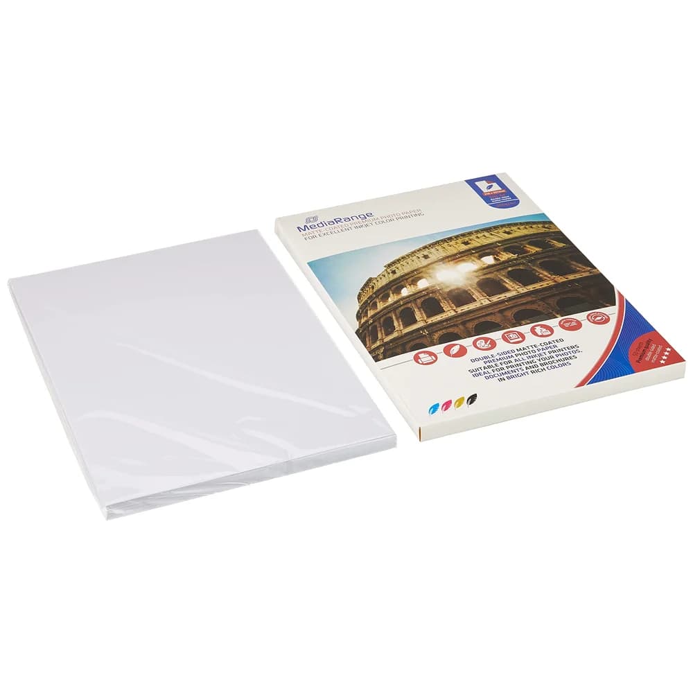 MediaRange Fotopapier, A4, 200g, 50 Blatt