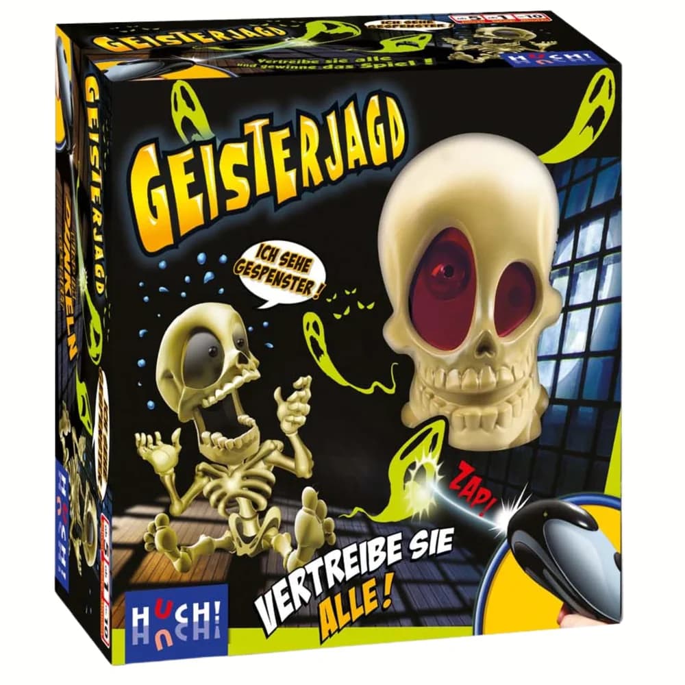 HUCH! Spiel Geisterjagd, Kinderspiel bunt