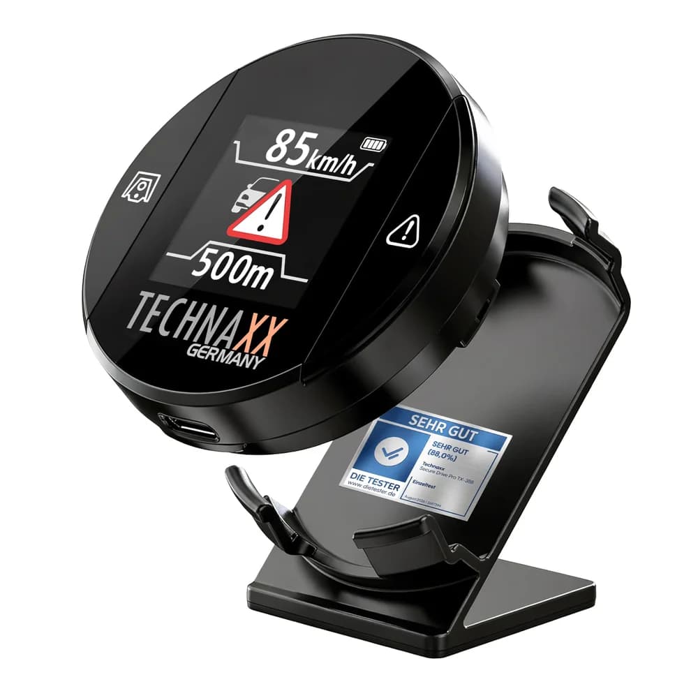 Technaxx TX-388 Secure Drive PRO mit Display Navigationsgerät schwarz