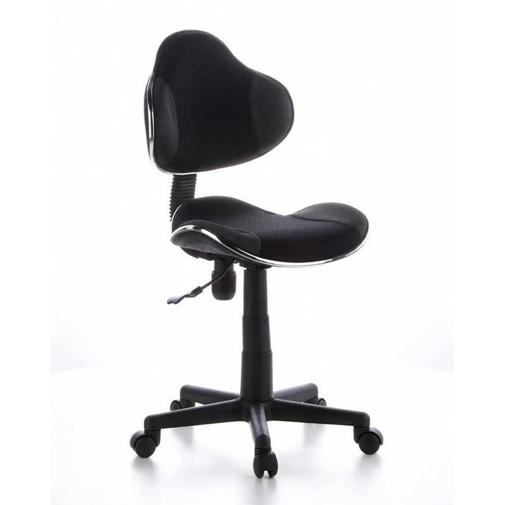 HJH OFFICE Kinderschreibtischstuhl / Kinderstuhl KIDDY GTI-2 (Schwarz / Grau)
