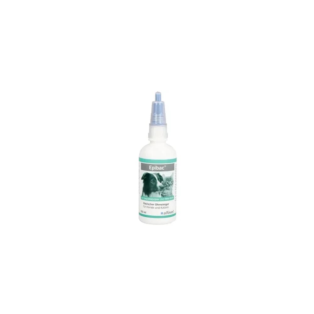 Epibac Basischer Ohrreiniger Lsg.f.Hunde 100 ml