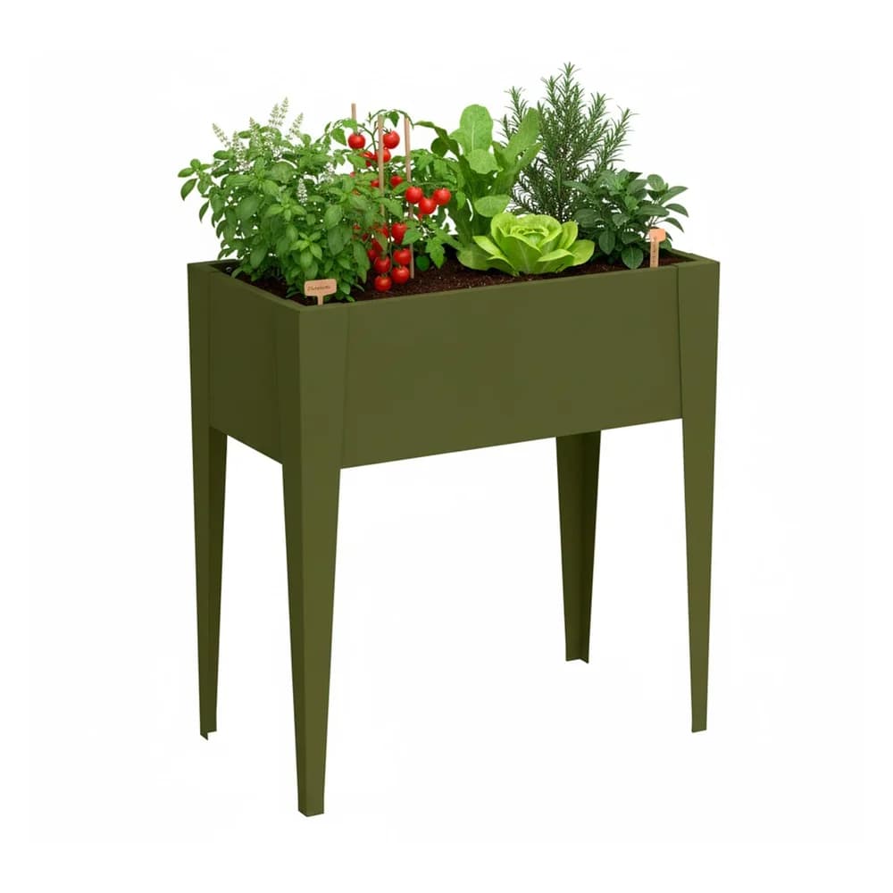 Westmann Hochbeet Vedura S Olivgrün 40x74x80cm