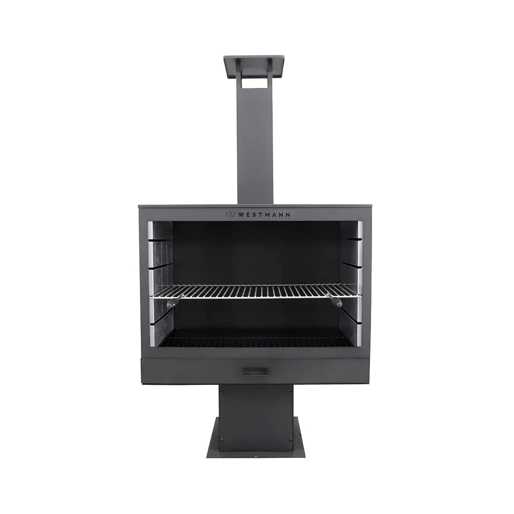 WESTMANN Grillkamin Premium LG868, BxTxH: 41x90x160 cm schwarz