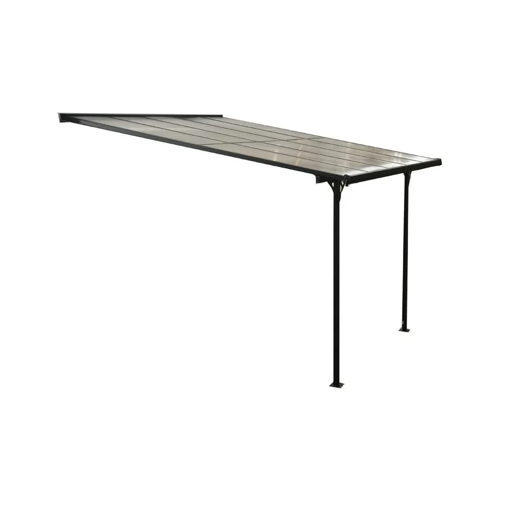 50NRTH Westmann Aluminium Terrassendach Bruce schwarz 313x300 cm