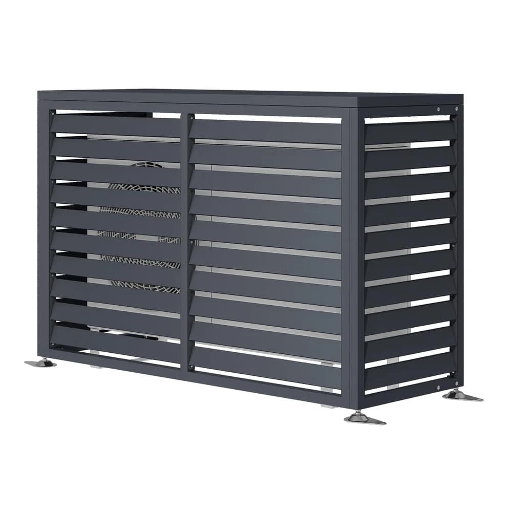 Westmann Verkleidung Wärmepumpe Boxa M 56x140x97cm Anthrazit