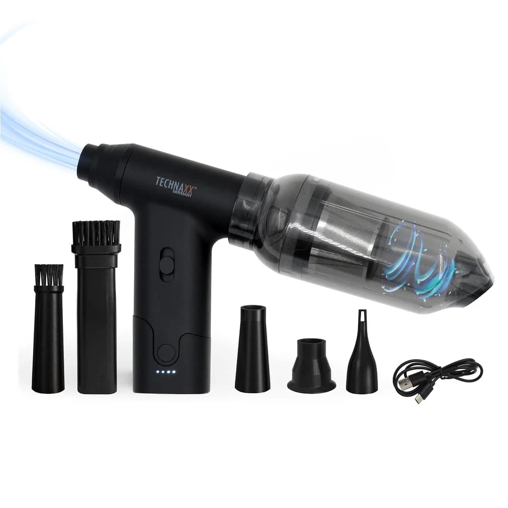 Technaxx Technaxx Akku-Handstaubsauger TX-293 160 W mit Staubsauger-Akku schwarz