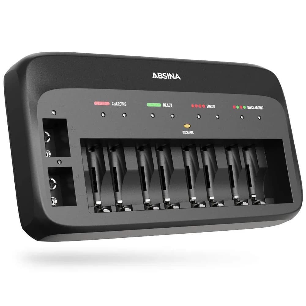 ABSINA ABSINA Akku-Ladegerät X10 Akku-Ladestation