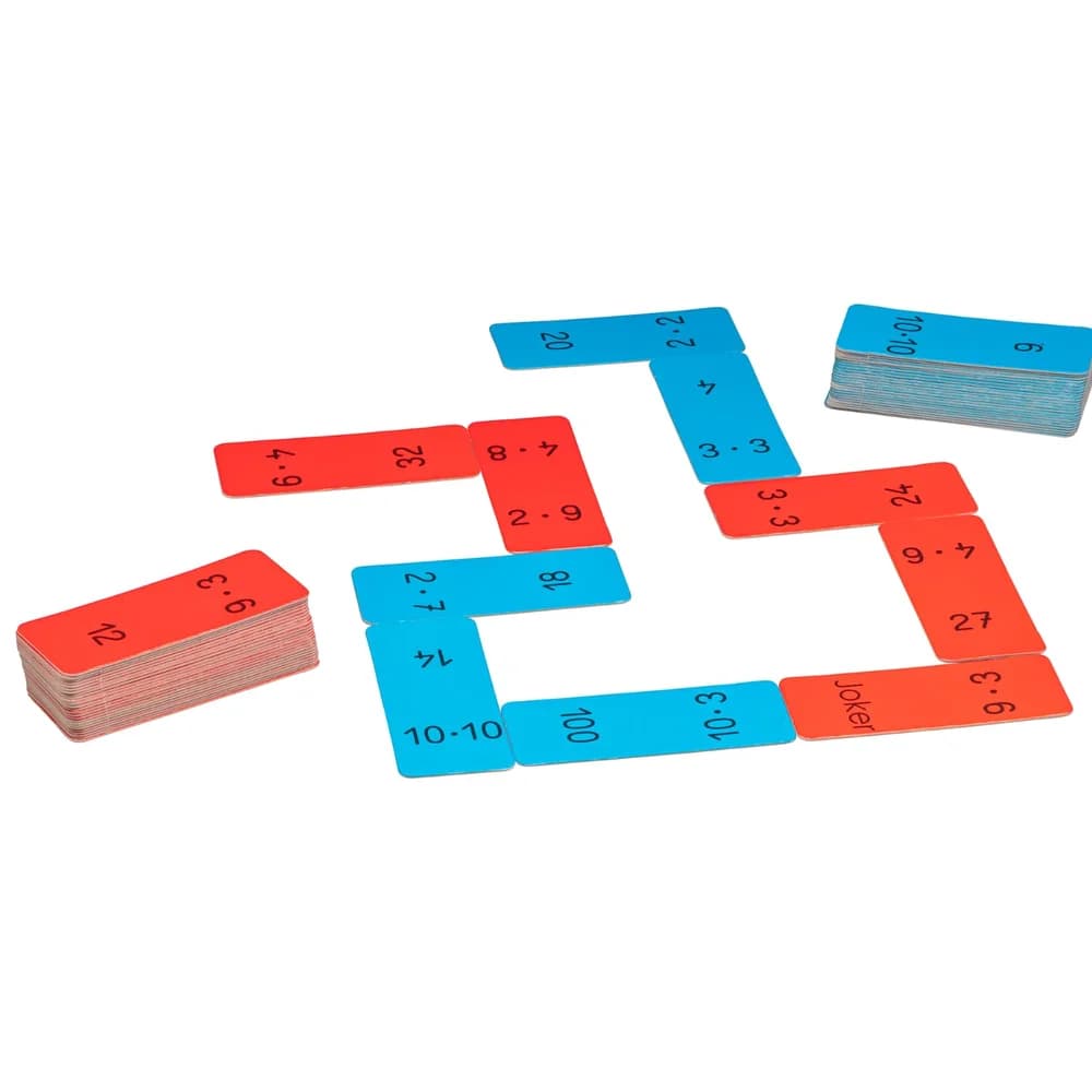 Domino Multiplikation im 100er Zahlenraum