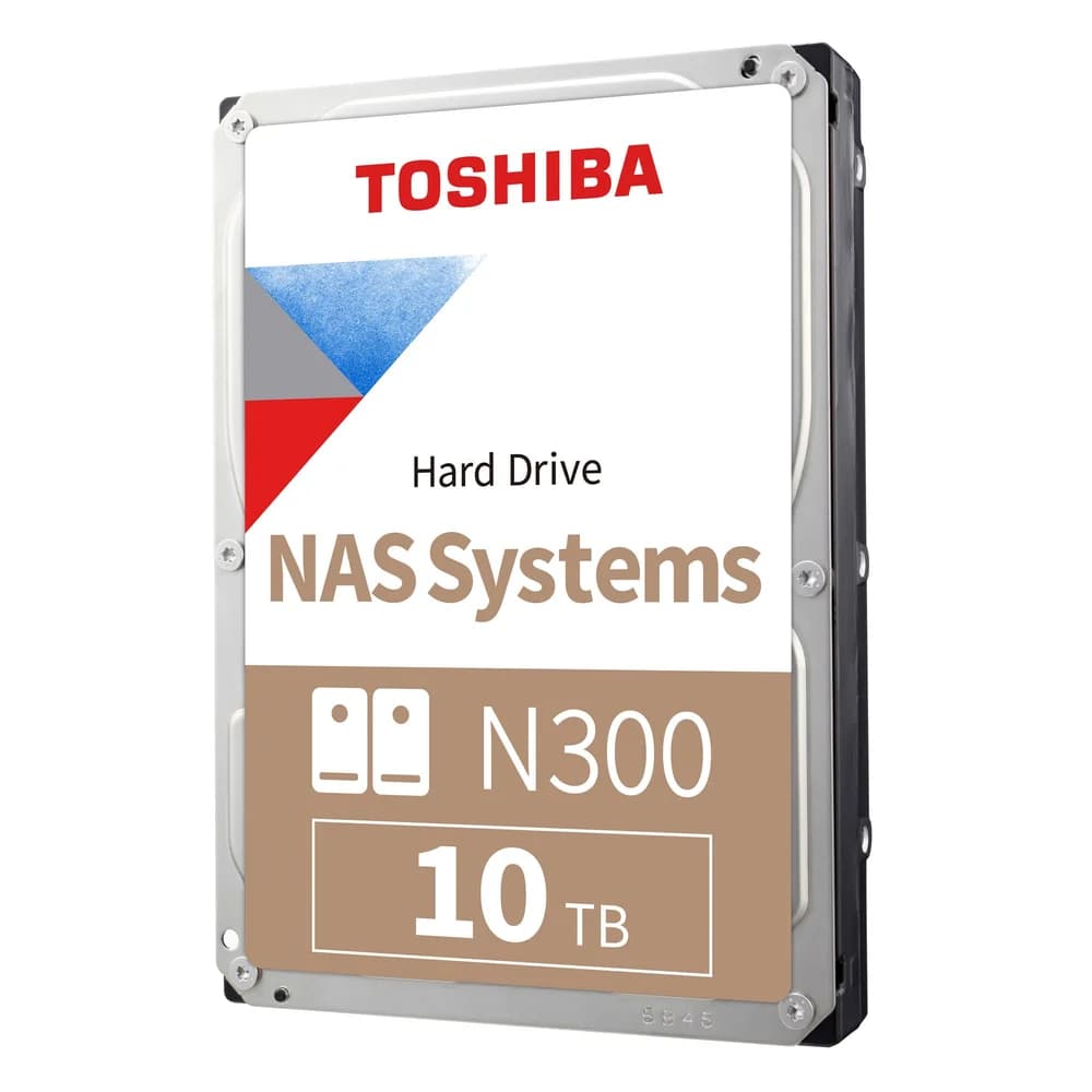 Toshiba N300 NAS Systems 10 TB, bulk