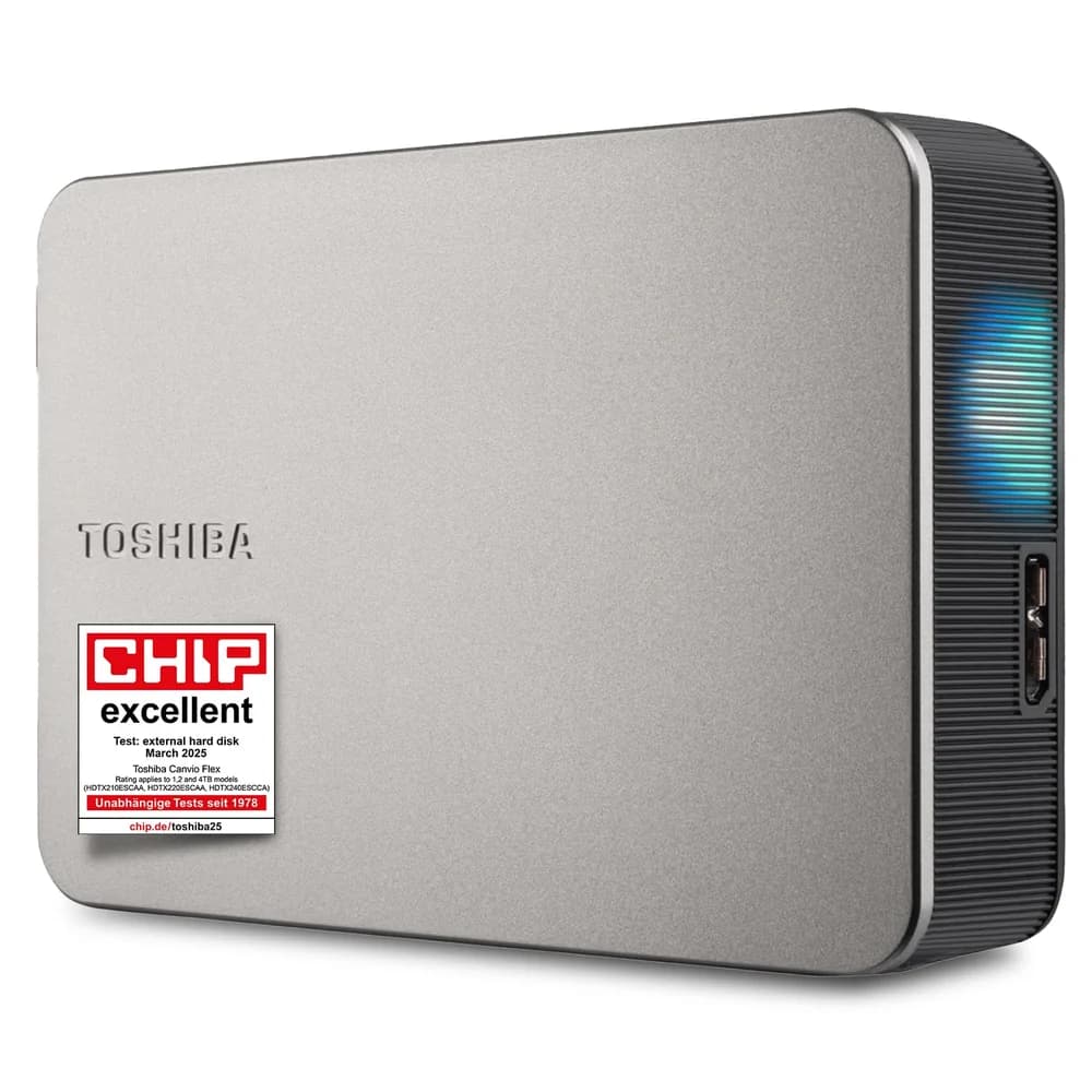 Toshiba Canvio Flex warm silber - 4TB