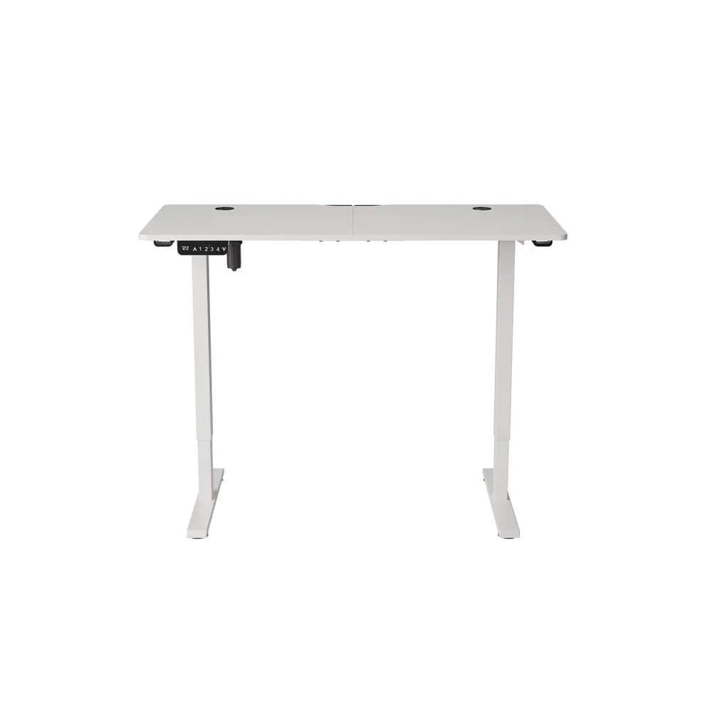JUSKYS Schreibtisch Office Stand (140 x 60 cm, ohne Ablage, weiß)