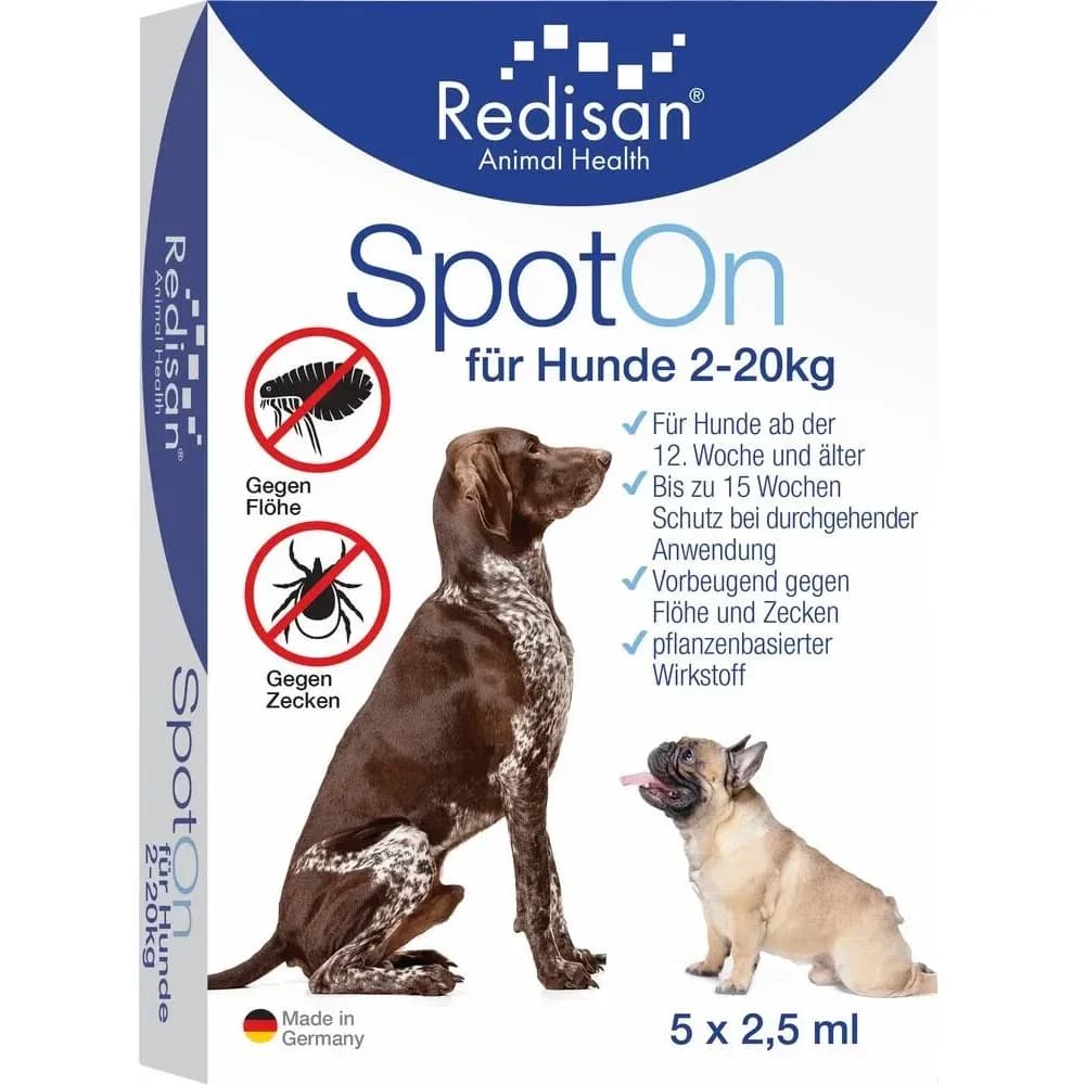Redisan Spot-On Hunde 5X2,5 ml