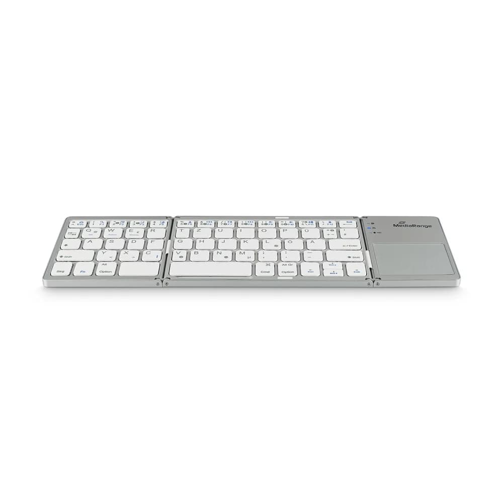 MediaRange Tastatur kabellos MROS133 silber
