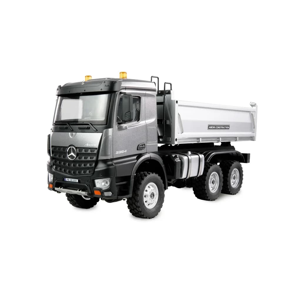 Amewi Modellbausatz Mercedes-Benz Arocs Kipper 6x6 1:14 RTR anthrazit 22685