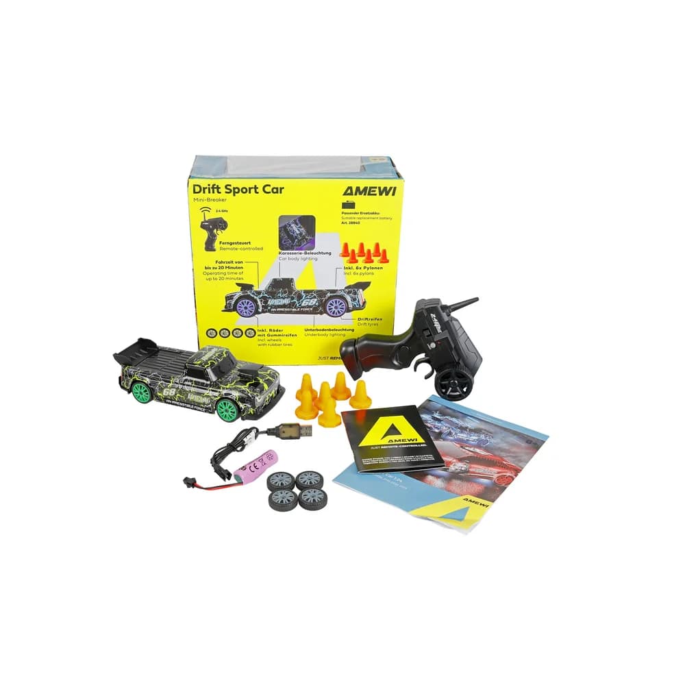 Amewi 21129 ferngesteuerte (RC) modell Drift-Car Elektromotor 1:24