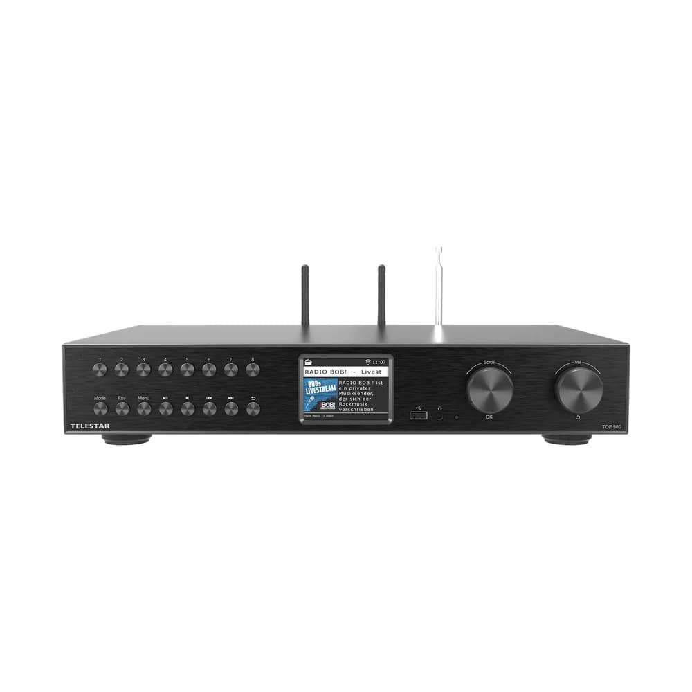 Telestar 5700500 Audio-Empfänger Haus Schwarz