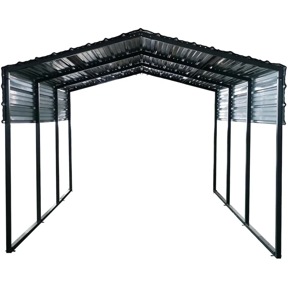 Westmann Carport Kopenhagen S Grau 451x305x253cm