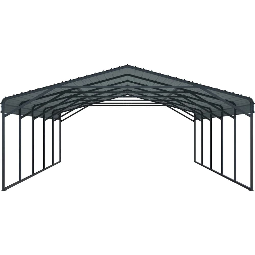 Westmann Carport Kopenhagen L Grau 791x597x298cm