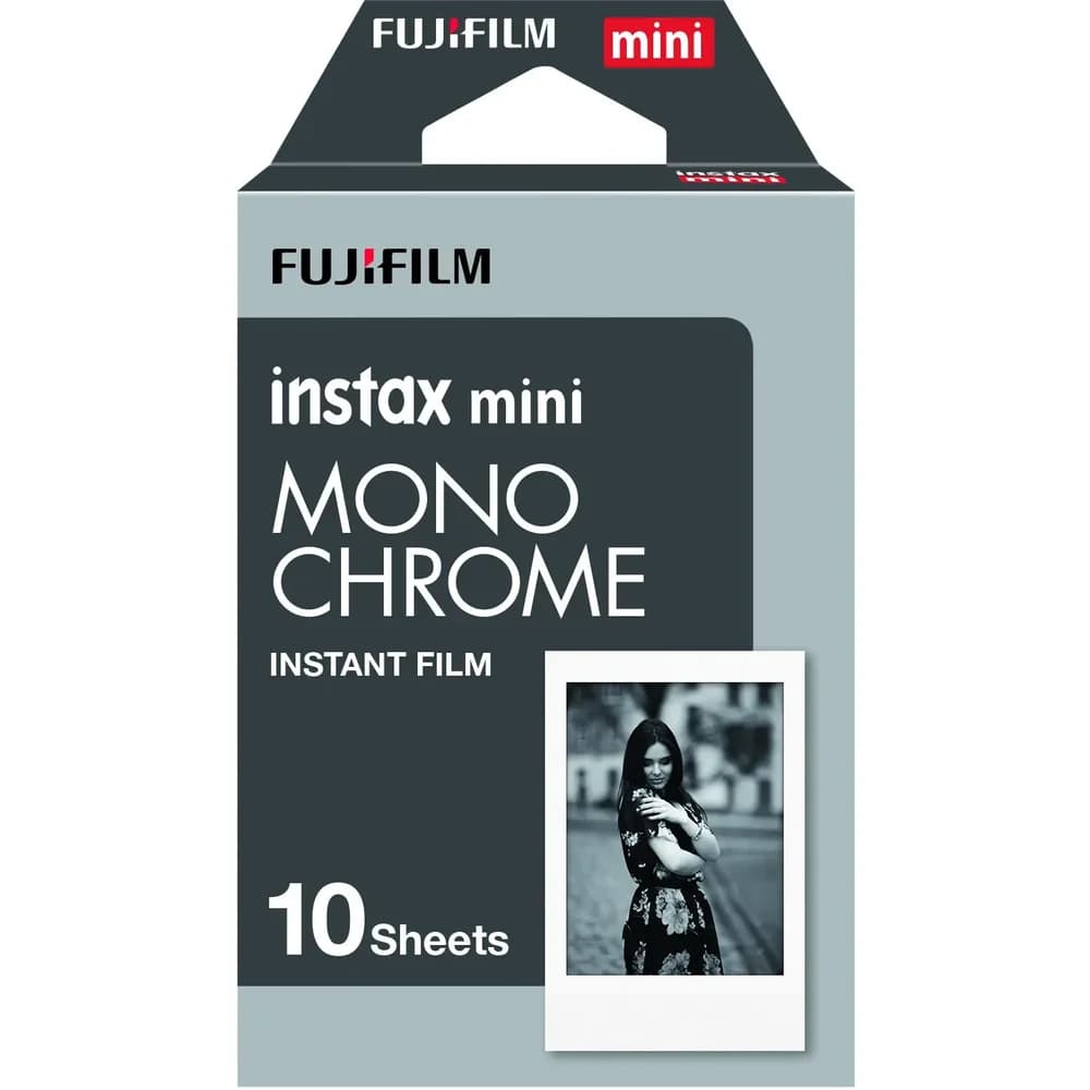 FUJIFILM Instax 1x10 Film Mini, Monochrome WW1, schwarz/weiß